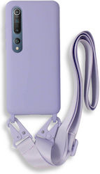 Bodycell Задна корица Силикон с Каишка Violet (...