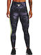 Under Armour Project Rock HeatGear Ausbildung Frauen Lang Leggings Hochgeschnitten Schwarz