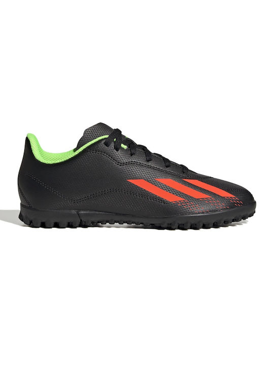 Adidas Παιδικά Ποδοσφαιρικά Παπούτσια X Speedportal 4 με Σχάρα Μαύρα