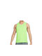 Nike Miler Ανδρική Μπλούζα Dri-Fit Αμάνικη Κίτρινη