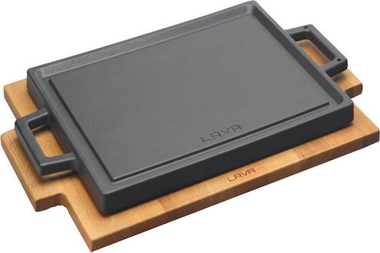 JDS Baking Plate with Cast Iron Flat Surface 22x30cm