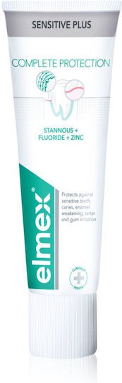 Elmex Sensitive Plus Complete Protection Οδοντόκρεμα για Ευαίσθητα Δόντια 75ml