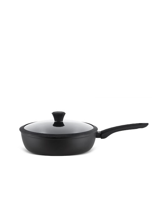 Edenberg Pan with Cap made of Aluminum with Non-Stick Coating 28cm