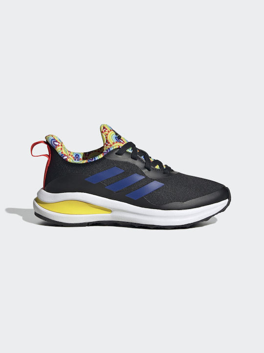 Adidas Αθλητικά Παιδικά Παπούτσια Running FortaRun K Core Black / Royal Blue / Impact Yellow