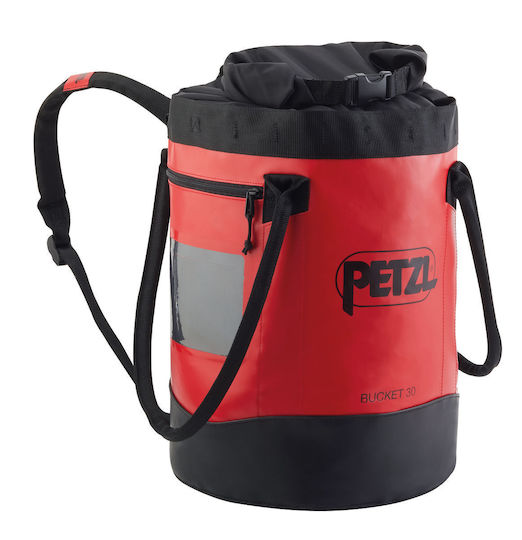 Petzl Bucket Hand Tool Bag Red 30L