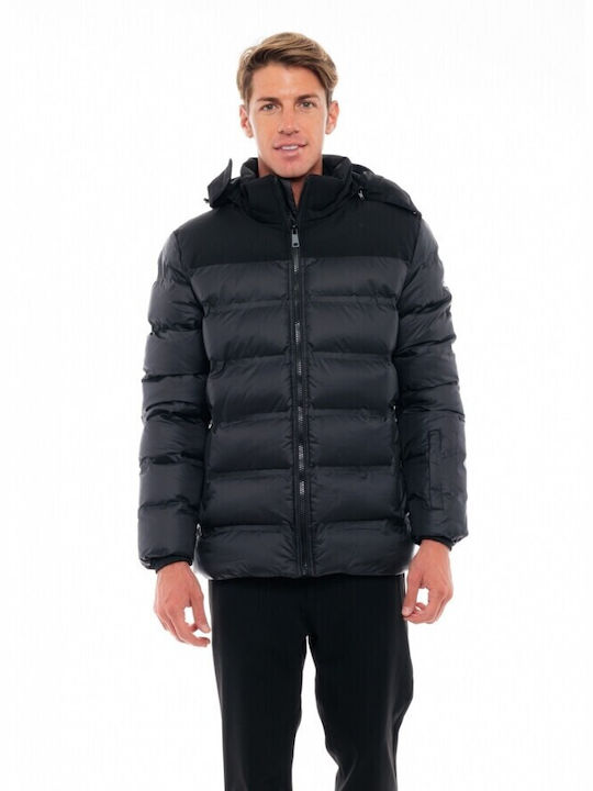 Splendid Men's Winter Puffer Jacket Navy Blue