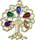 Kostibas Fashion Tree with Multicolored Beads M...