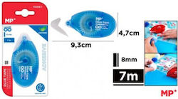 Madrid Papel Κόλλα Roller Glue Tape Μπλε 8mm x 7m για Χειροτεχνίες