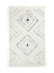 Ezzo Soffice B378BX2 Covor Rectangular Shaggy cu franjuri Cremă