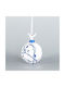 Ornament suspendat Glob De sticlă Alb 8buc