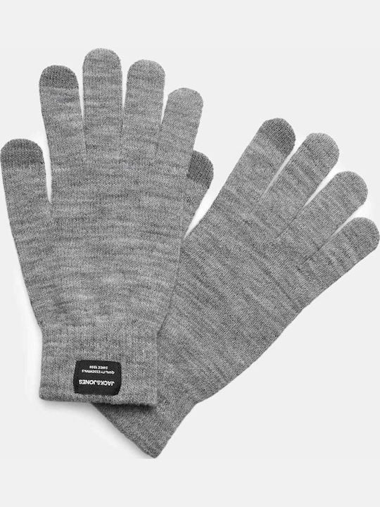 Gray Gestrickt Handschuhe Berührung