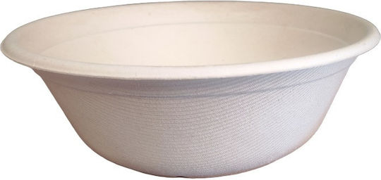 Tessera Σετ 50 Μπωλ Τροφίμων από Ζαχαροκάλαμο 20.5x20.5x7εκ. 1250cc