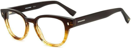 Dsquared2 Plastic Eyeglass Frame D20057 EX4