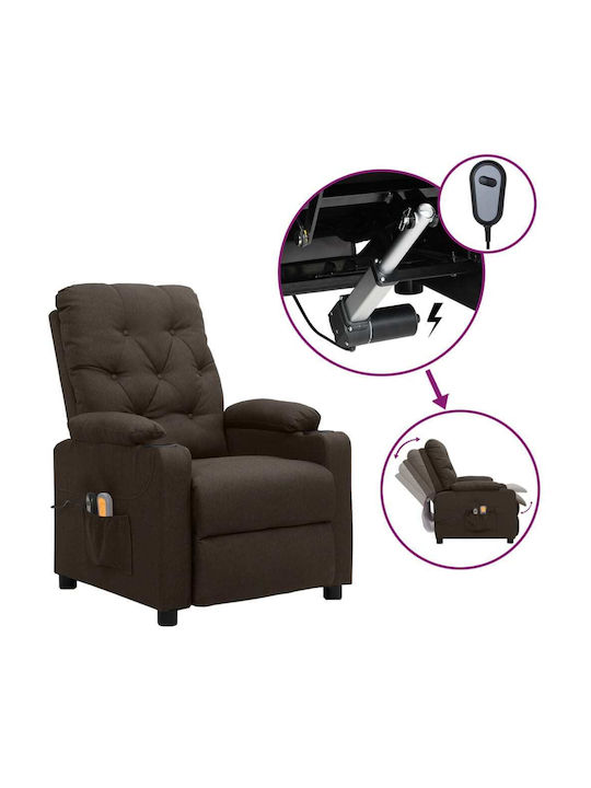 Relaxsessel Friseurwaschbecken Dark Brown 78.5x...
