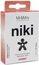 Mr & Mrs Fragrance Ανταλλακτικό Αρωματικό Αεραγωγού Αυτοκινήτου Niki Cherry