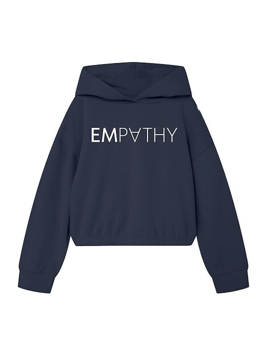 Name It Παιδικό Φούτερ με Κουκούλα Navy Μπλε