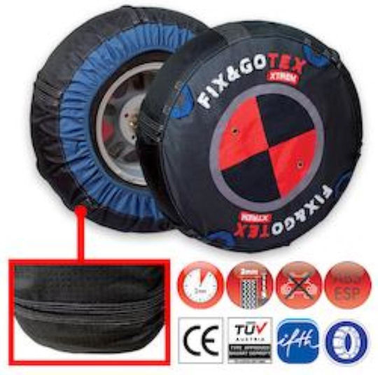 Fix&Go Tex Xtrem D-V Αντιολισθητικές Χιονοκουβέρτες Φορτηγού 2τμχ