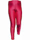 Kinder Leggings Lang Rot