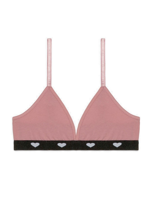 Minerva Kids' Bralette Pink