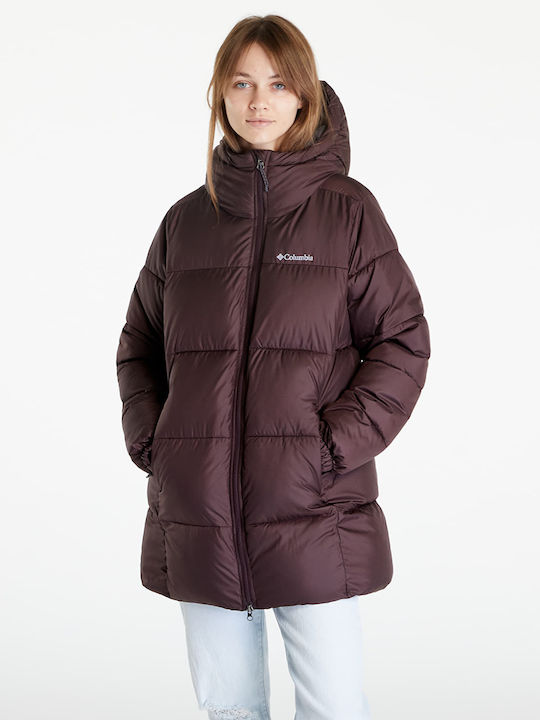 Columbia Puffect Μακρύ Γυναικείο Puffer Μπουφάν...