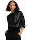 Women's Long Sleeve Sweater Black