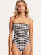 Strapless Ολόσωμο Μαγιό για Μεγάλο Στήθος