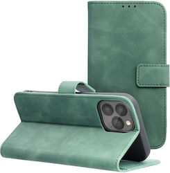 Forcell Tender Synthetic Leather Wallet Green (iPhone 14 Plus)