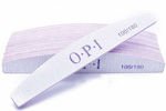 OPI Curved File Paper 120/180 25pcs Διπλής Όψης