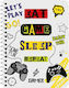 Pelikan Spiral Notebook Ruled B5 120 Paper Sheets 4 Subjects Hobby World (Various Designs or Colours)