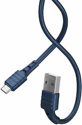 Remax RC-179m Regulat USB 2.0 spre micro USB Cablu Albastru 1m 1buc