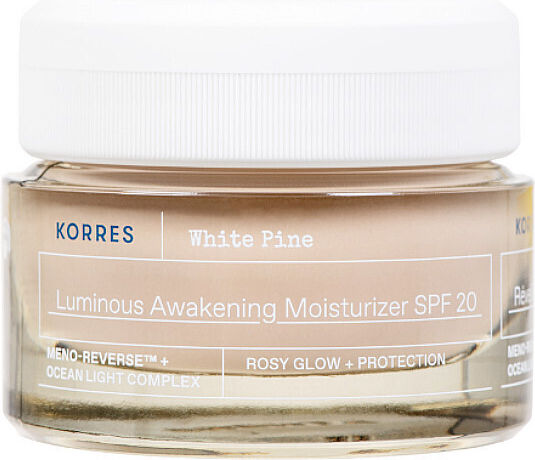 Korres White Pine Cremă Hidratantă de Zi pentru Față cu SPF20 și Peptide 40ml