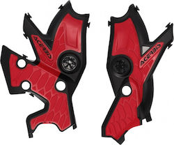 Acerbis Motorcycle Frame Protectors Yamaha Tenere 700 Red