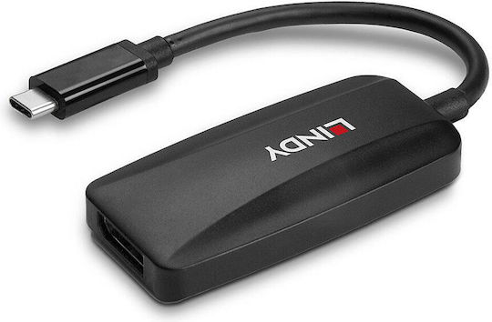 Lindy Konverter USB-C männlich zu DisplayPort weiblich 1Stück 43337