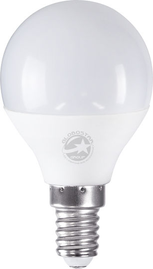 GloboStar LED Bulb 6W 78mm for Socket E14 and Shape G45 Warm White 564lm