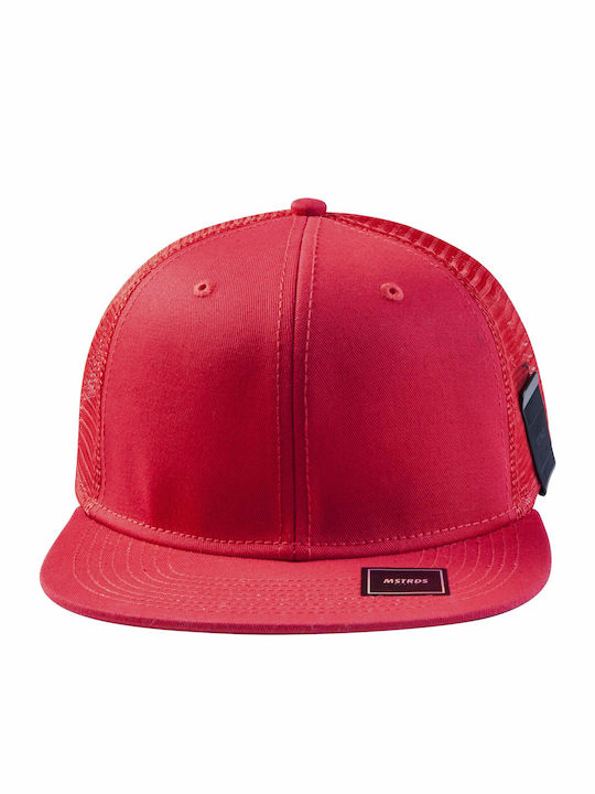 Mstrds MoneyClip Snapback Trucker Cap Red