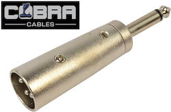 Cobra CKX-036 XLR male σε 6.3mm male