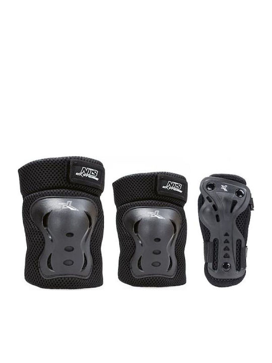 Nils H706 Protective Gear Set for Rollers Black