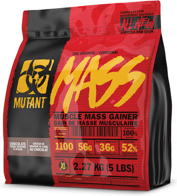 Mutant Mass Muscle Mass Gainer με Γεύση Fudgy Brownie 6.8kg