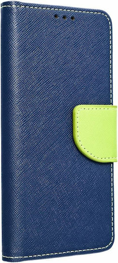 Fancy Book Piele artificială Marina / Lime (Galaxy M33)