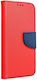 Fancy Book Δερματίνης Red / Navy (Galaxy M33)