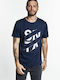 T-Shirt Marineblau