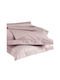 Kentia True Colours Pillowcase Set Oxford Coffee 50x70cm.