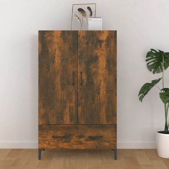 Ντουλάπα Γραφείου Ξύλινη Καστανιά 70x31x115cm Ντουλάπα Γραφείου Ξύλινη Καστανιά 70x31x115cm