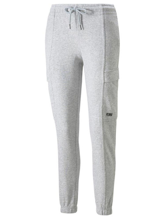 PUMA Puma Damen Jogginghosen Mit Jogger GRAU