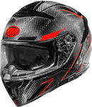 Premier Devil Carbon St2 Motorradhelm Volles Gesicht 1490gr