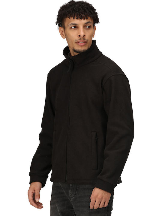 Regatta Thor 350 Ανδρική Ζακέτα Fleece Μαύρη
