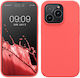 KWmobile Back Cover Σιλικόνης Neon Coral (iPhon...