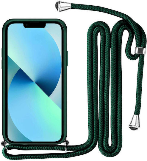 Caselab Back Cover Σιλικόνης με Λουράκι Green Forest (iPhone 8 Plus / 7 Plus)