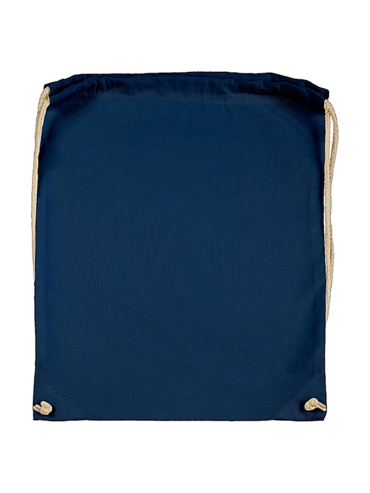 Drawstring Backpack Bags von JASSZ 3846-DS FAS_Indigo Blau