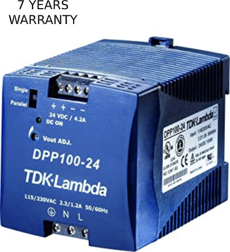 TDK-Lambda DIN Rail Power Supply 24V/100W